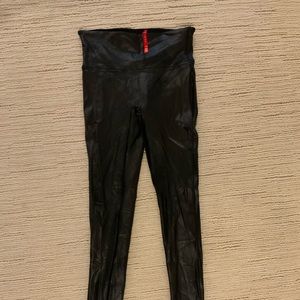 Spanx “leather” leggings